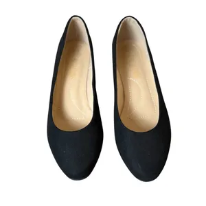 Dream Pairs Low Heel Chunky Pumps Black Faux Suede‎ 6.5M Classic Minimalist thumbnail 2