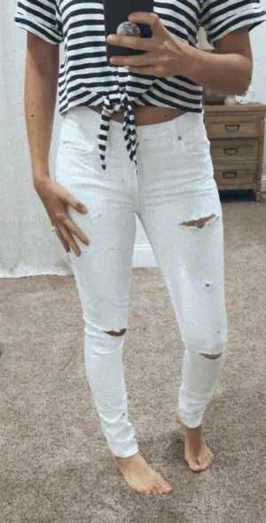 AGOLDE Sophie High Rise Skinny Jeans thumbnail 2