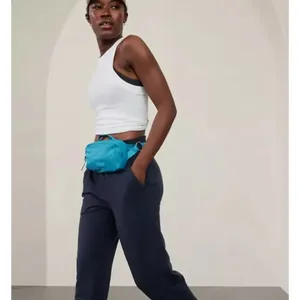 New Athleta Excursion Mini Belt Bag Pacific Blue thumbnail 4