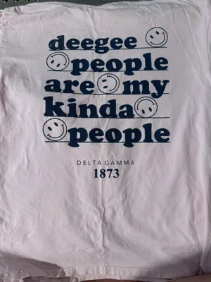 Delta Gamma Comfort Colors T-Shirt thumbnail 3