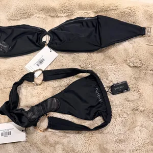 Outcast Clothing Denver Bikini Set Black Gold O Ring Hardware Swim thumbnail 6