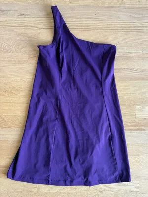 Outdoor Voices One-Shoulder Purple Active Dress thumbnail 2