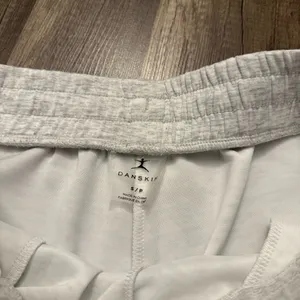 Danskin Heather Gray Wide Leg Sweatpants thumbnail 3