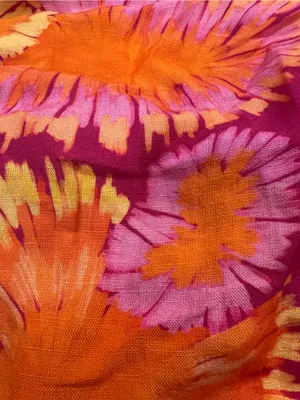 Farm Rio x Anthropologie Tie-Back Cutout Jumpsuit Floral Size M Sold Out thumbnail 12