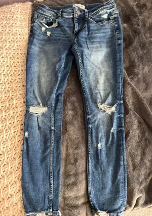 denim Dark Wash Skinny Jeans thumbnail 1