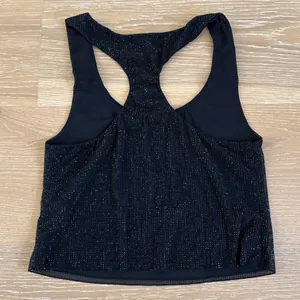 Oh Polly Racerback Top Mesh Aine Size US 2 Black thumbnail 5