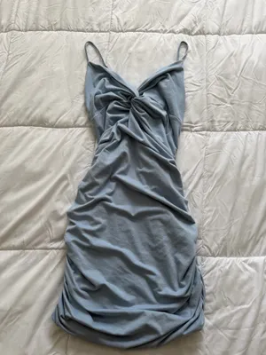 Lucy in the Sky Mini Dress Blue thumbnail 4