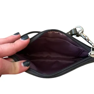 Coach Moss Green Patent Leather Signature‎ Wristlet Y2K Aesthetic thumbnail 7