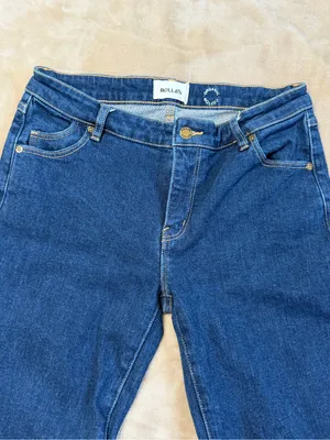 ROLLA'S Dallas Low Bootcut Dark Blue Jeans size 29 thumbnail 4
