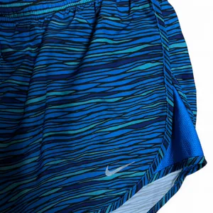 Nike Dri-FIT Rival 3" Printed Running Shorts Blue Wave Pattern Small 723944-435 thumbnail 4