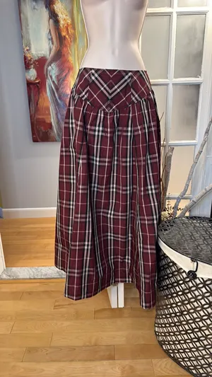 Anthropologie Maeve Drop Waist Taffeta Maxi Skirt Size 2 thumbnail 5