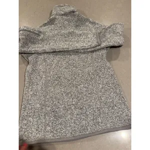 Patagonia Better Sweater DialogTech Logo Gray Quarter Zip‎ Pullover Jacket XS thumbnail 9