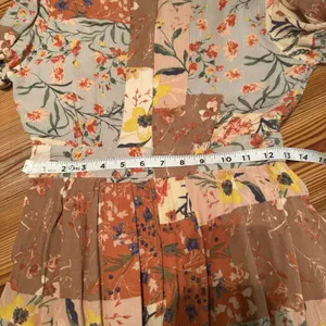 Fate Midi Dress‎ Sz Small Patchwork Boho Peasant Western Romantic Feminine Flowy thumbnail 13