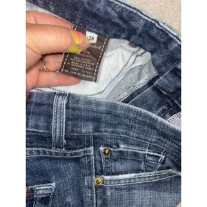 Y2K 7 For All Mankind "A" Pocket Bootcut Women's Jeans Size 28 thumbnail 6