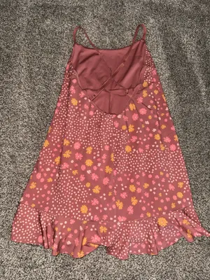 Offline by Aerie Floral Exercise Dress with Built-in Shorts thumbnail 3