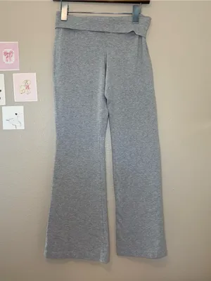 TNA Aritizia wide leg fold over leggings medium thumbnail 2