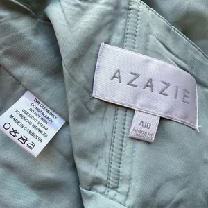 Azazie Akita A-Line Chiffon Dress Size 10 thumbnail 12