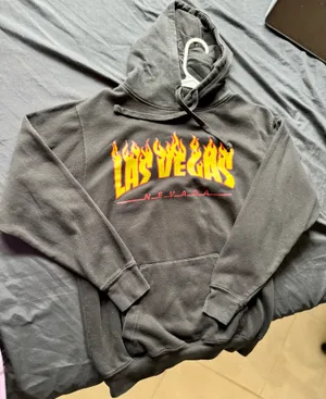 Las Vegas Hoodie Gray thumbnail 1