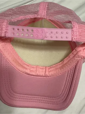 Von Dutch Pink and White Mesh Trucker Hat thumbnail 2