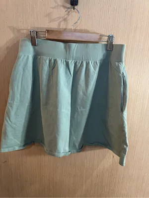Women’s Pact Cotton Light Blue Elastic Waist Skirt Size Medium thumbnail 3