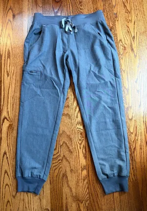 FIGS Technical Collection Scrub Jogger Pants | Women’s S Petite | Heather Gray thumbnail 1