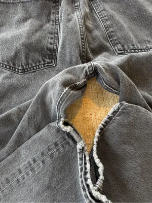 AGOLDE 90’s Pinch Gray Denim Jeans Size 30 Straight Fit Cotton High Rise thumbnail 5