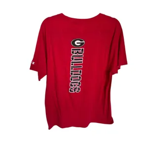 Champion UGA‎ Georgia Red Logo Tee Shirt - Size Large thumbnail 4