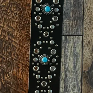 Belt with stones 40 length x 1.5 wide thumbnail 7
