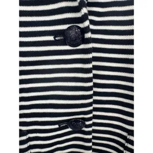 Lauren Ralph Lauren Blazer Women S Navy Stripe Nautical Coastal Preppy Old Money thumbnail 5