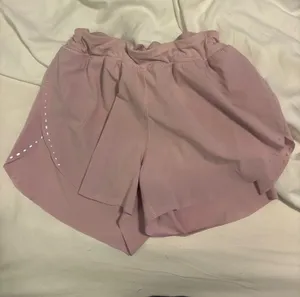 Blush pink lululemon shorts  thumbnail 1