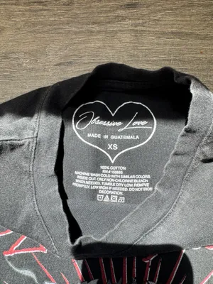 Obsessive Love Y2K LA Graphic T-Shirt thumbnail 4