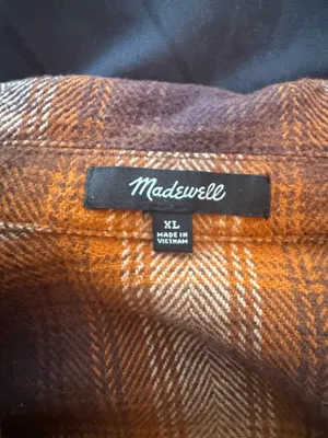 Madewell Shacket Flannel thumbnail 2