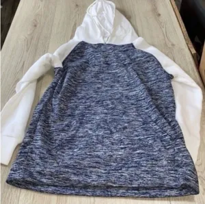 Coconut creek blue white hoodie sweatshirt thumbnail 1