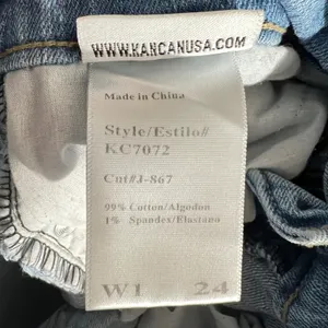 1238 |‎ KanCan Distressed Ripped Skinny Jeans Light Wash Blue Womens 28 thumbnail 6