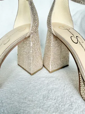 Jessica Simpson Women’s Gold Platform Ankle-Strap Sandal - new no tags Size 9 thumbnail 13