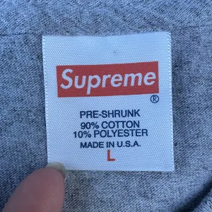 Supreme Heather Gray Blank Short Sleeve T-shirt thumbnail 3