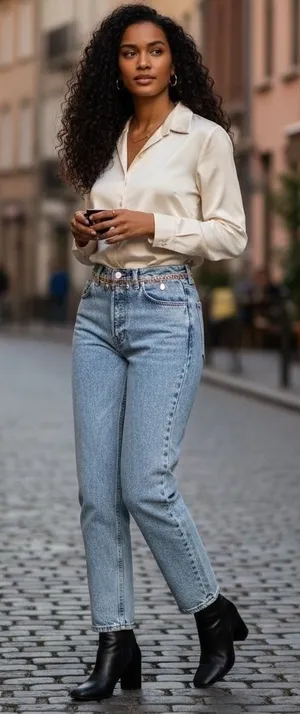 Vintage Levis 501 Women 9 Acid Wash High Rise‎ Tapered Jeans17501-0109 thumbnail 1