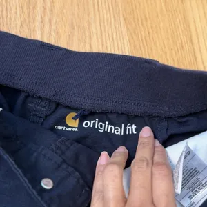 Carhartt Women's Original Fit Smithville Ripstop Shorts Blue 8 EUC Gorp Roll Up thumbnail 15