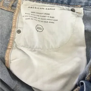 American Eagle Blue Mom Straight Jeans Womens Size 16‎ thumbnail 6