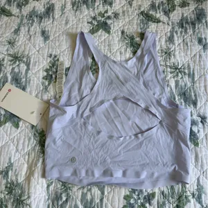 Lululemon Fast and Free Tank Top Light Serene Blue S NWT thumbnail 7