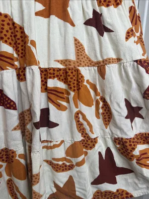 Farm Rio Lobster Sky button down front mini dress sz S (PP) thumbnail 7