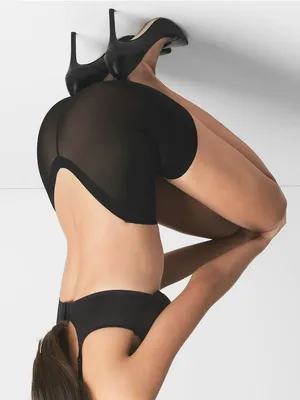 SKIMS Black Onyx Sheer Sculpt Low Back Shaping Shorts thumbnail 4