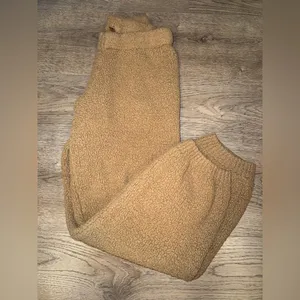 SKIMS Teddy Brown Sweatpants S/M Womens thumbnail 6
