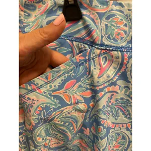 Lilly Pulitzer Luxletic Skort Skirt Size 12 Activewear Golf Tennis Blue Pink thumbnail 2