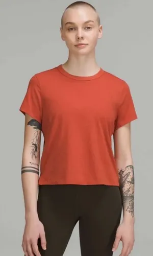 Lululemon Cotton T-Shirt thumbnail 1