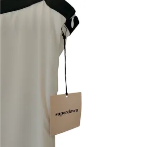 REVOLVE Superdown Arri Bodycon Mini dress White Black Contrast Trim NWT Sz XS thumbnail 5