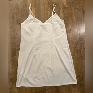 Club Monaco White Chemise Slip Dress 4 thumbnail 3