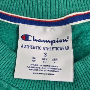 Champion crewneck‎ Vintage Green Sweatshirt Unisex Size S thumbnail 8