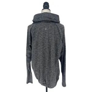 Lululemon Healthy Heart‎ Rulu Pullover Coco Pique Black 8 thumbnail 9