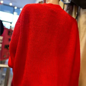 H&M Vibrant‎ Red Knitwear thumbnail 5